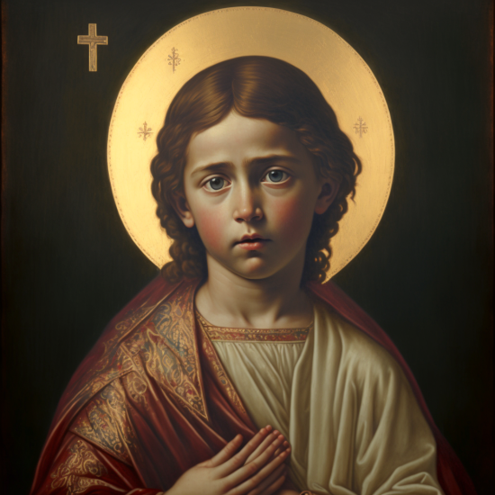 icone de l'enfant jésus